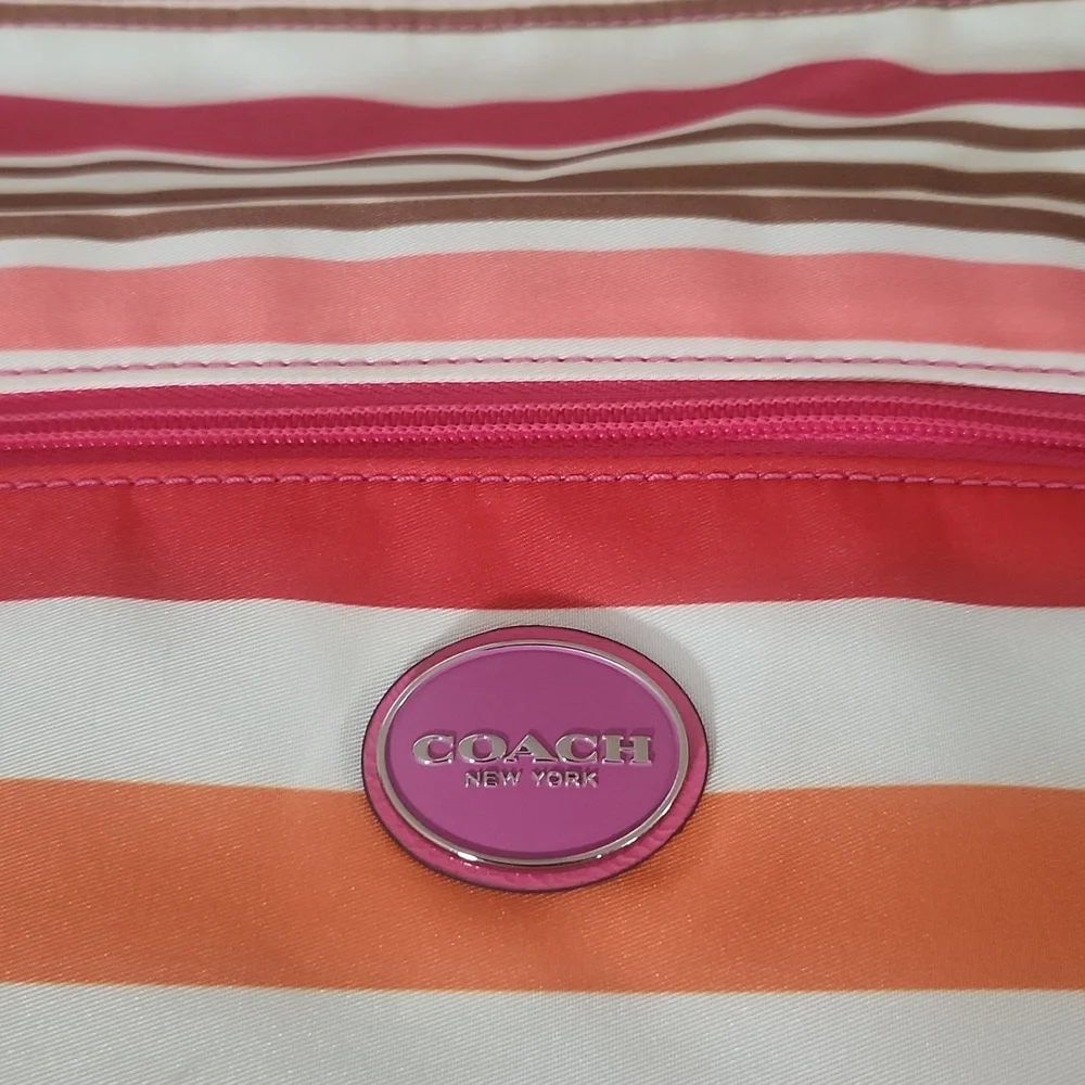 Vintage Coach Getaway File Bag